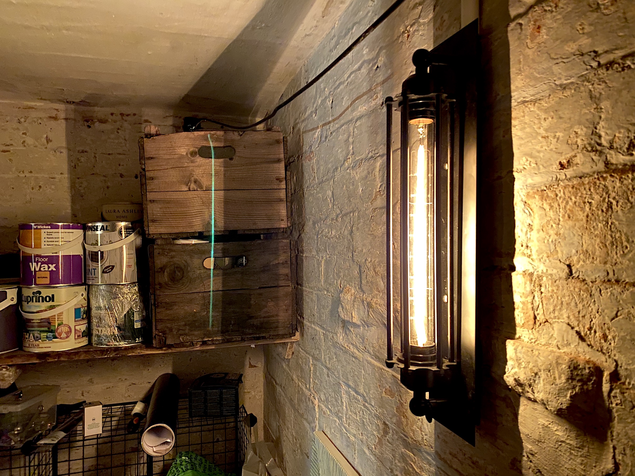 Our New Cellar Lighting Installing Electric To A Victorian Basement